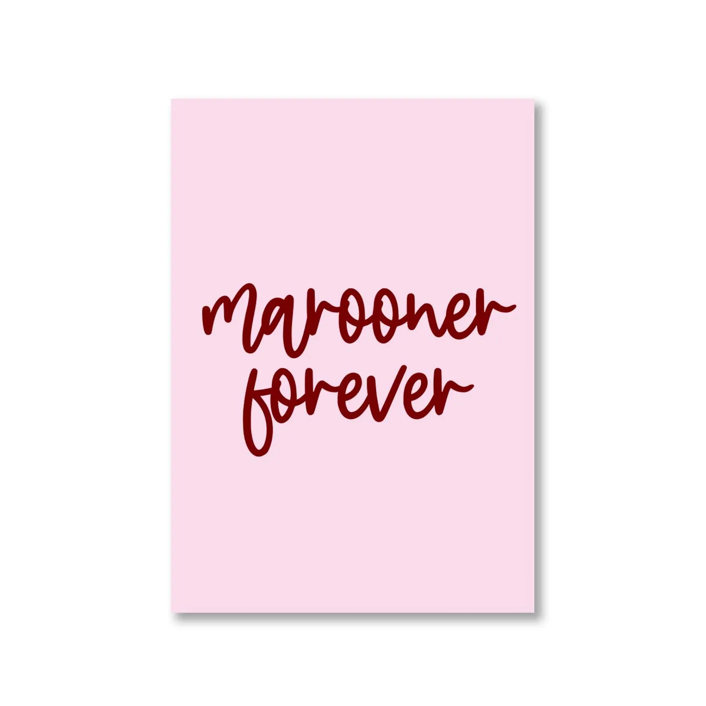 Maroon 5 Poster - Marooner Forever