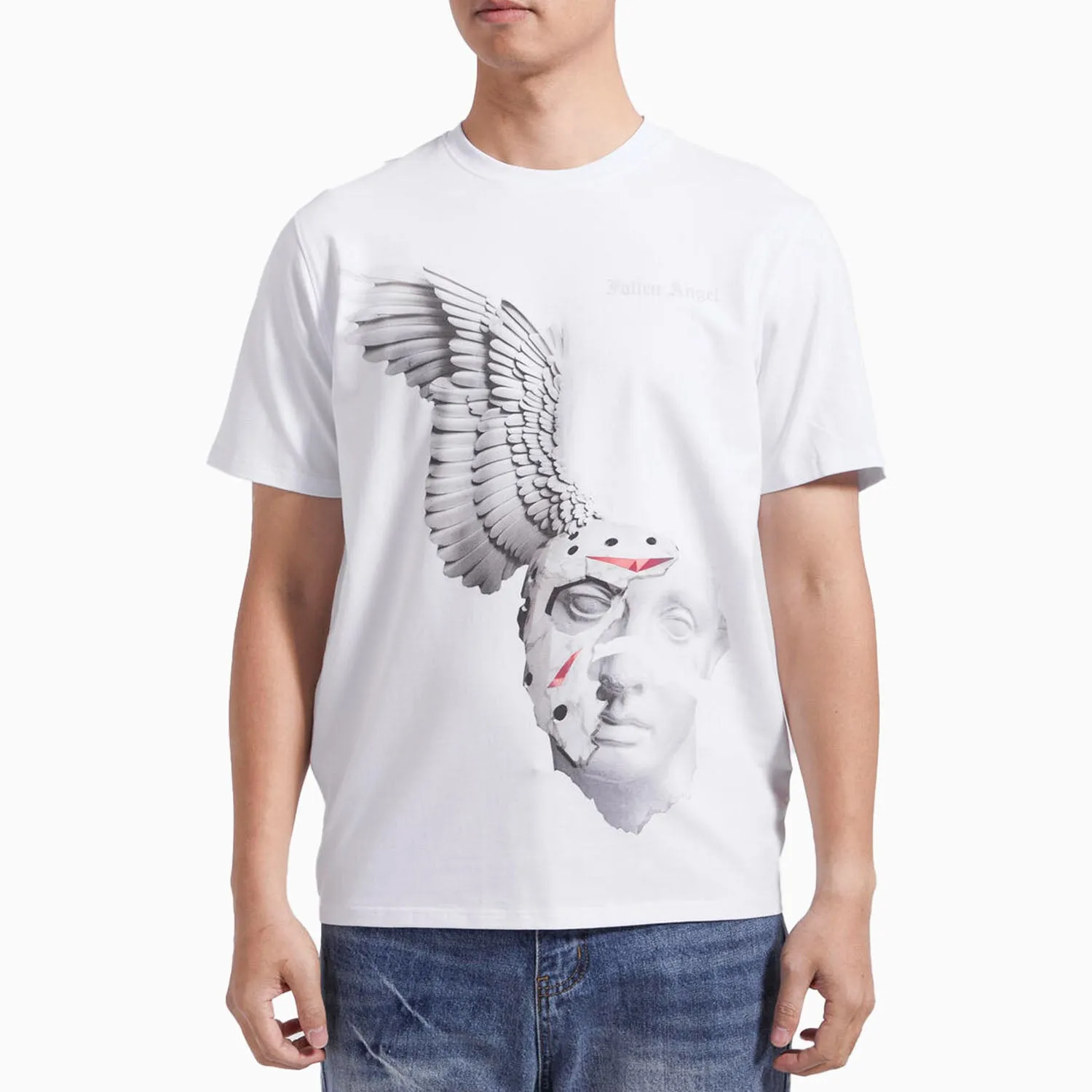 Men's Fallen Angel Tear T Shirt