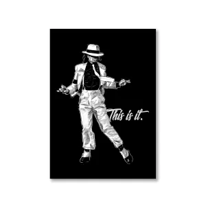 Michael Jackson Poster - This Is it