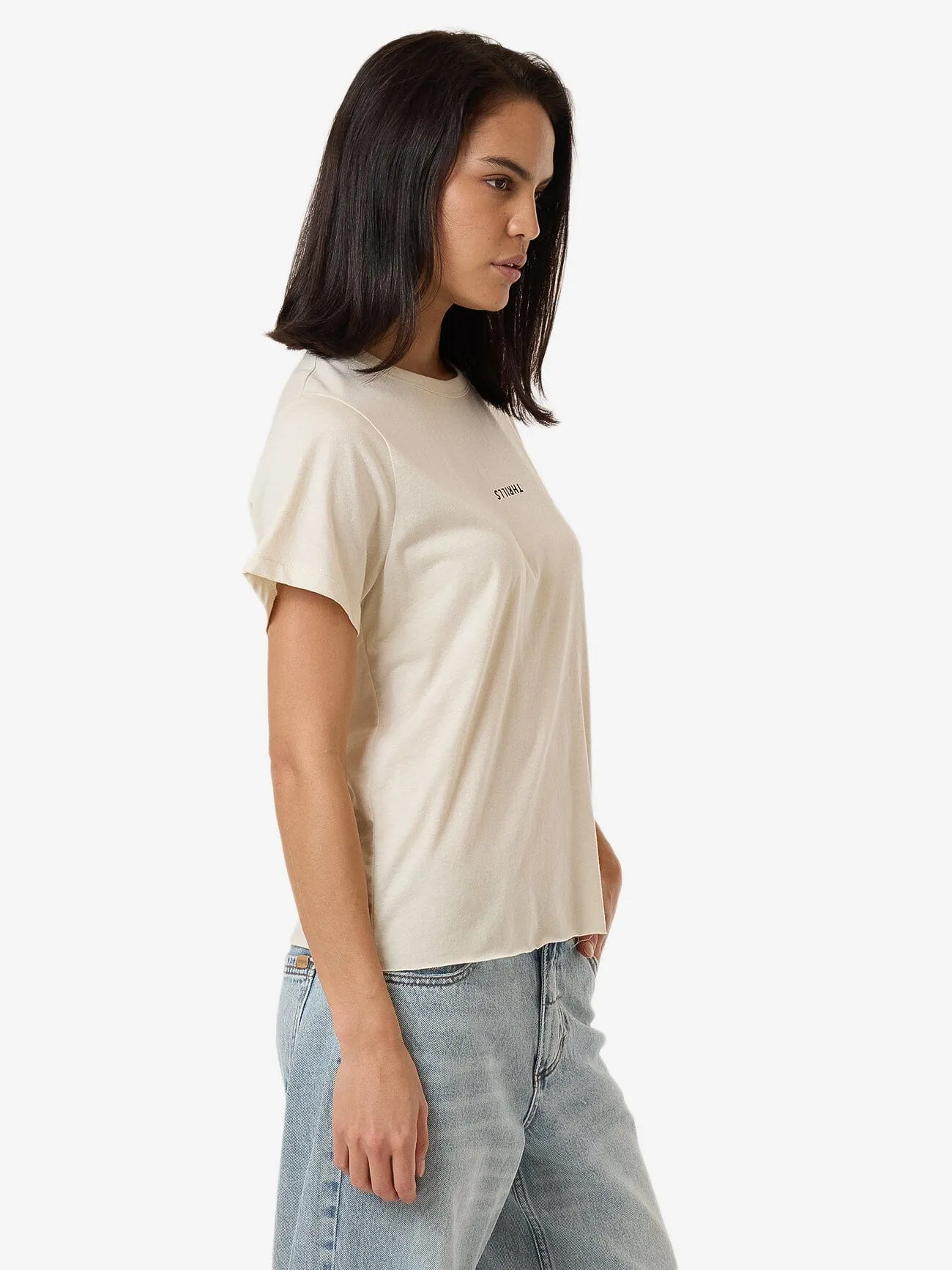 Minimal Thrills Relaxed Tee - Heritage White