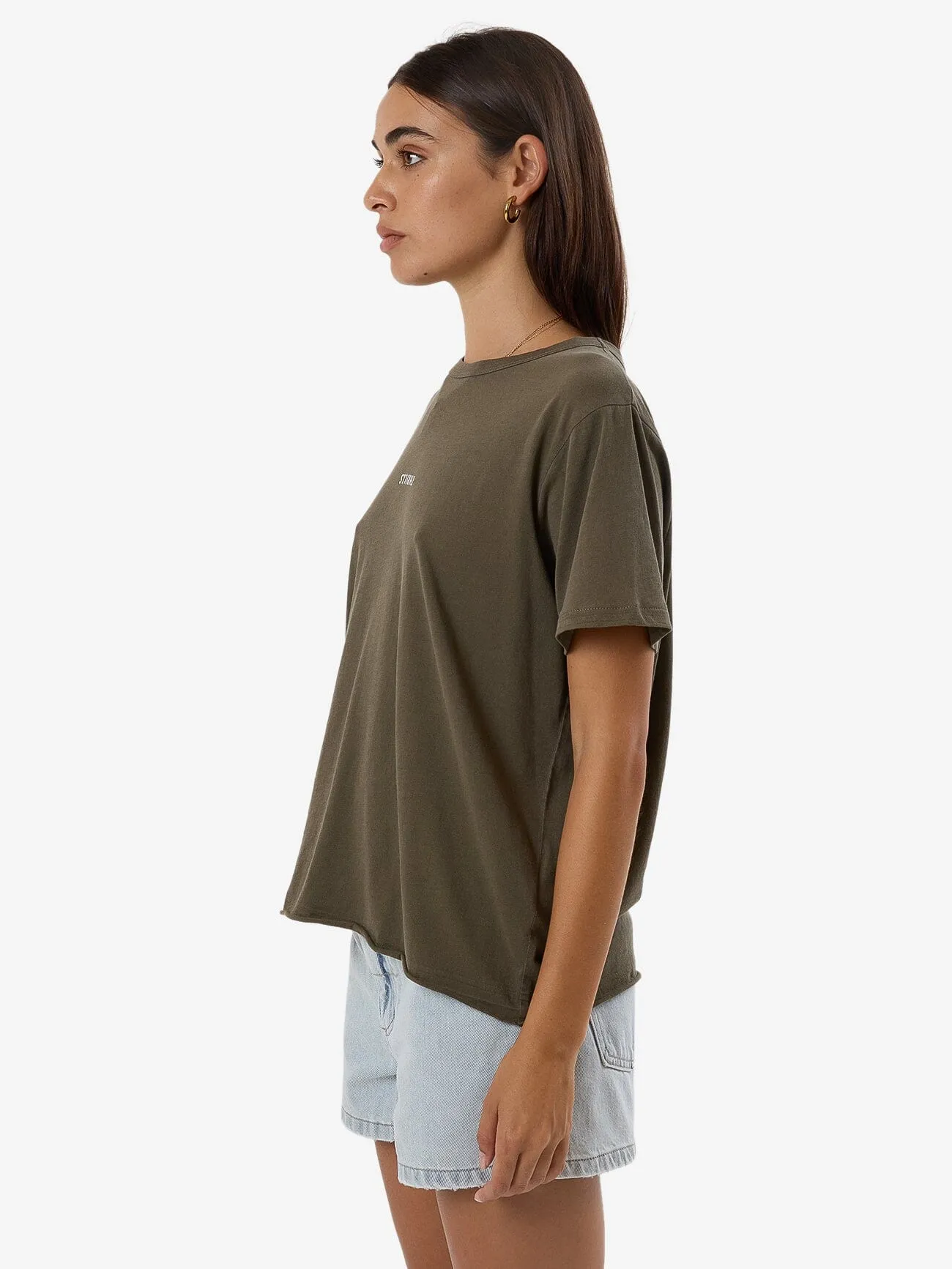 Minimal Thrills Relaxed Tee - Tarmac