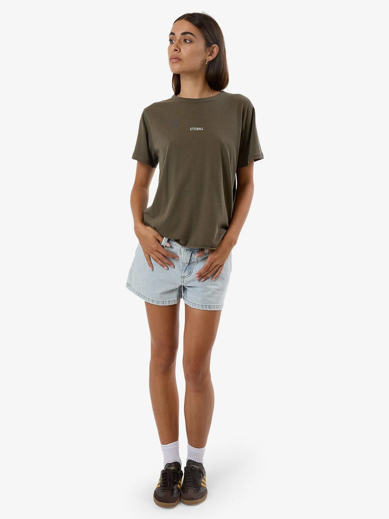 Minimal Thrills Relaxed Tee - Tarmac