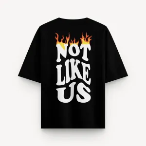 Not Like Us Graphic Cotton T-Shirt