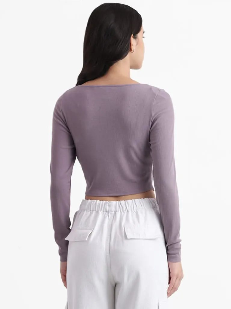 Nuon Iris Slim Fit Crop Top