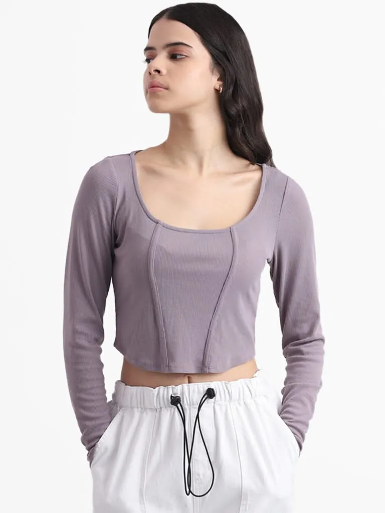 Nuon Iris Slim Fit Crop Top