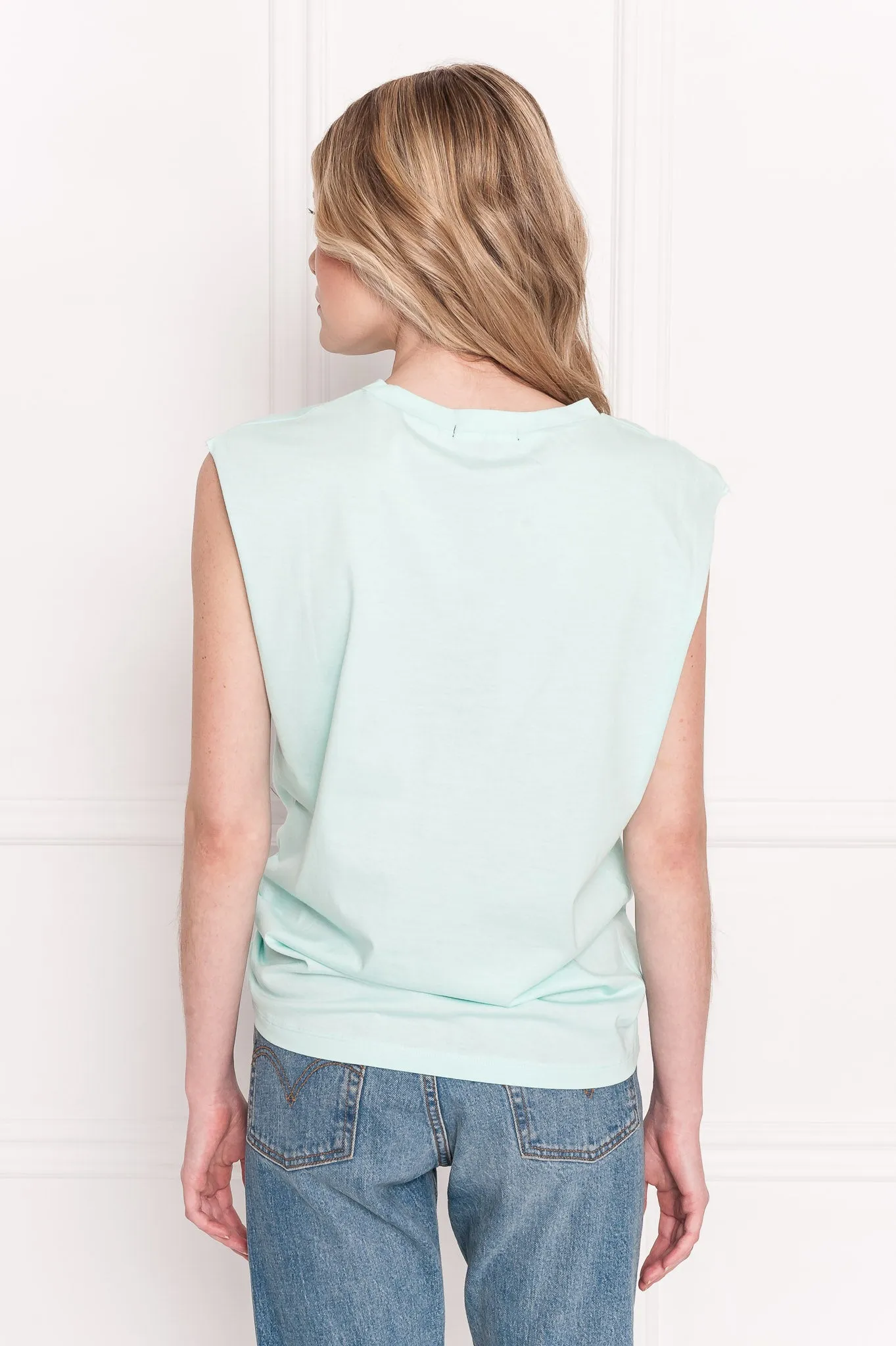 ONIA | Turquoise Muscle Tee