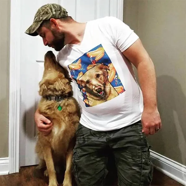 Original Pet Pop Art Mens V-neck