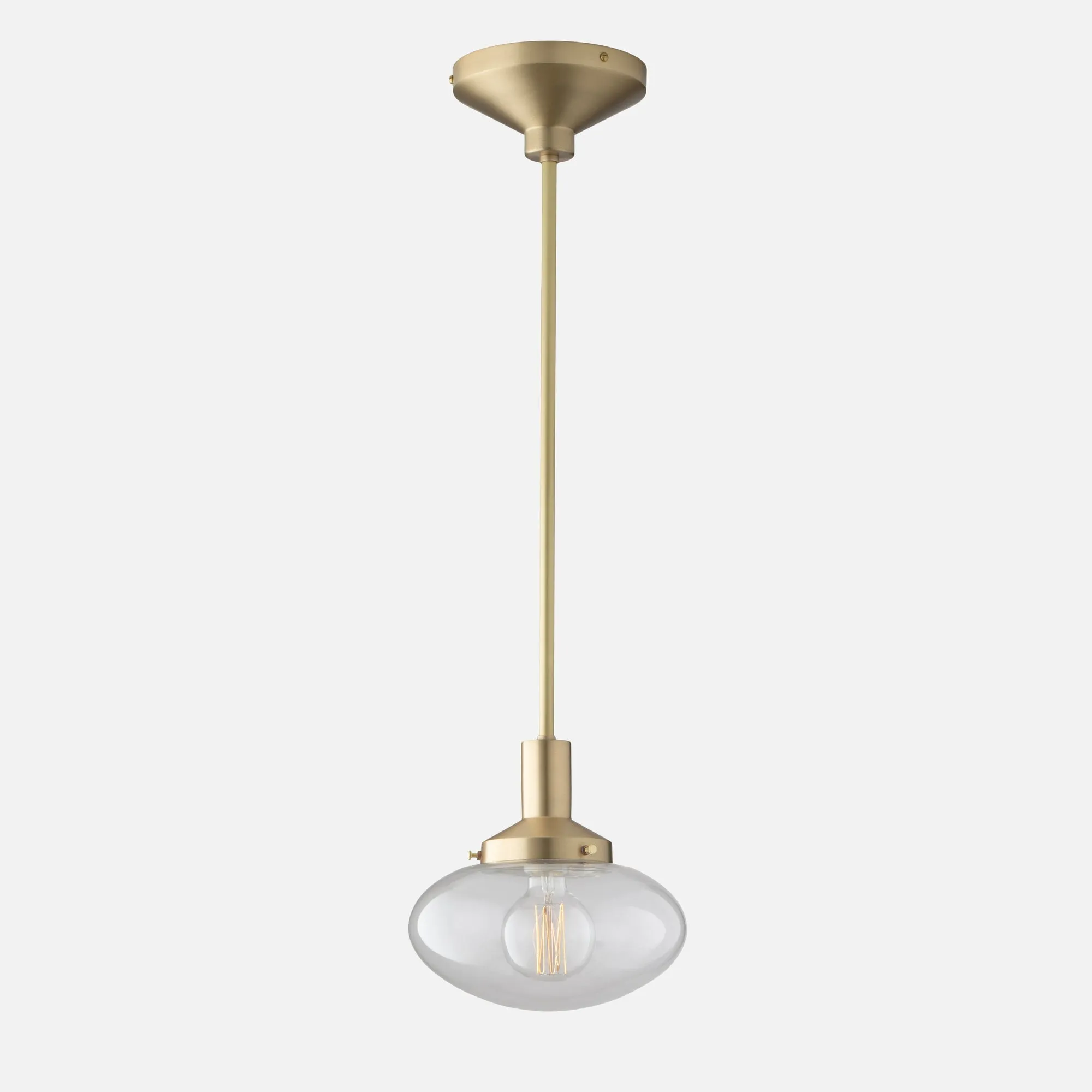 Otto 4" Rod Pendant - Valuted