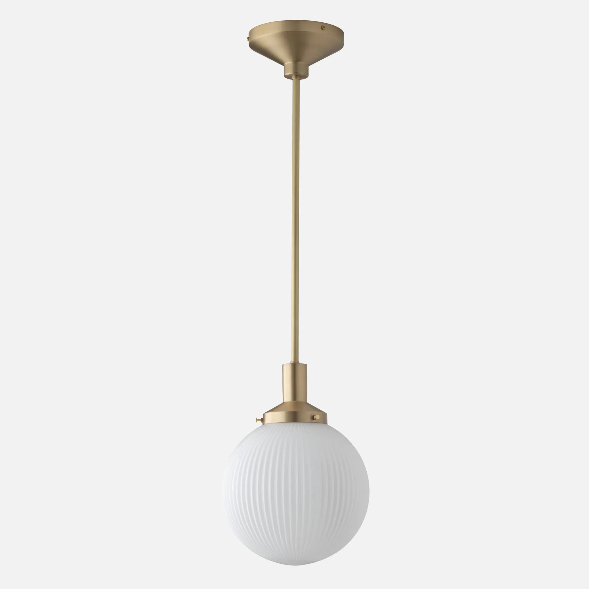 Otto 4" Rod Pendant - Valuted