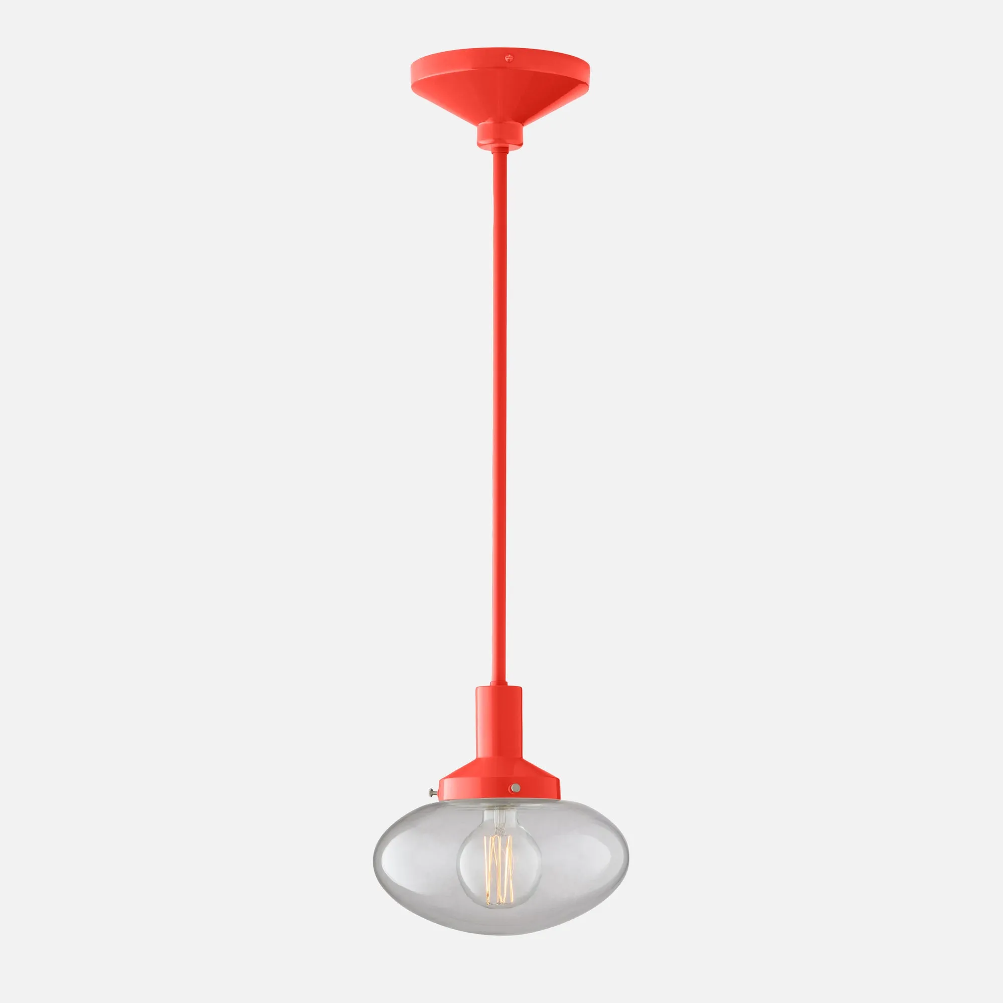 Otto 4" Rod Pendant - Valuted