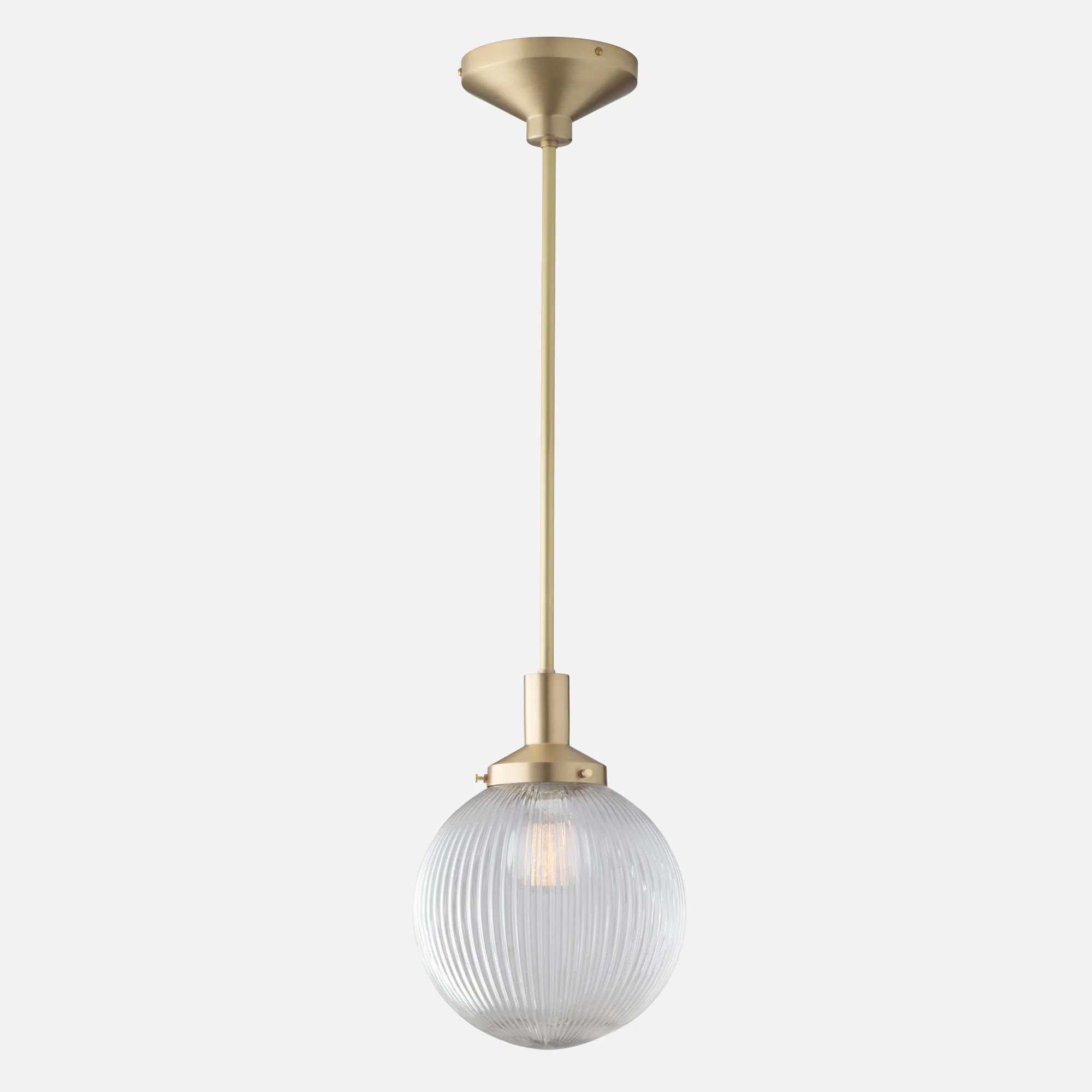 Otto 4" Rod Pendant - Valuted