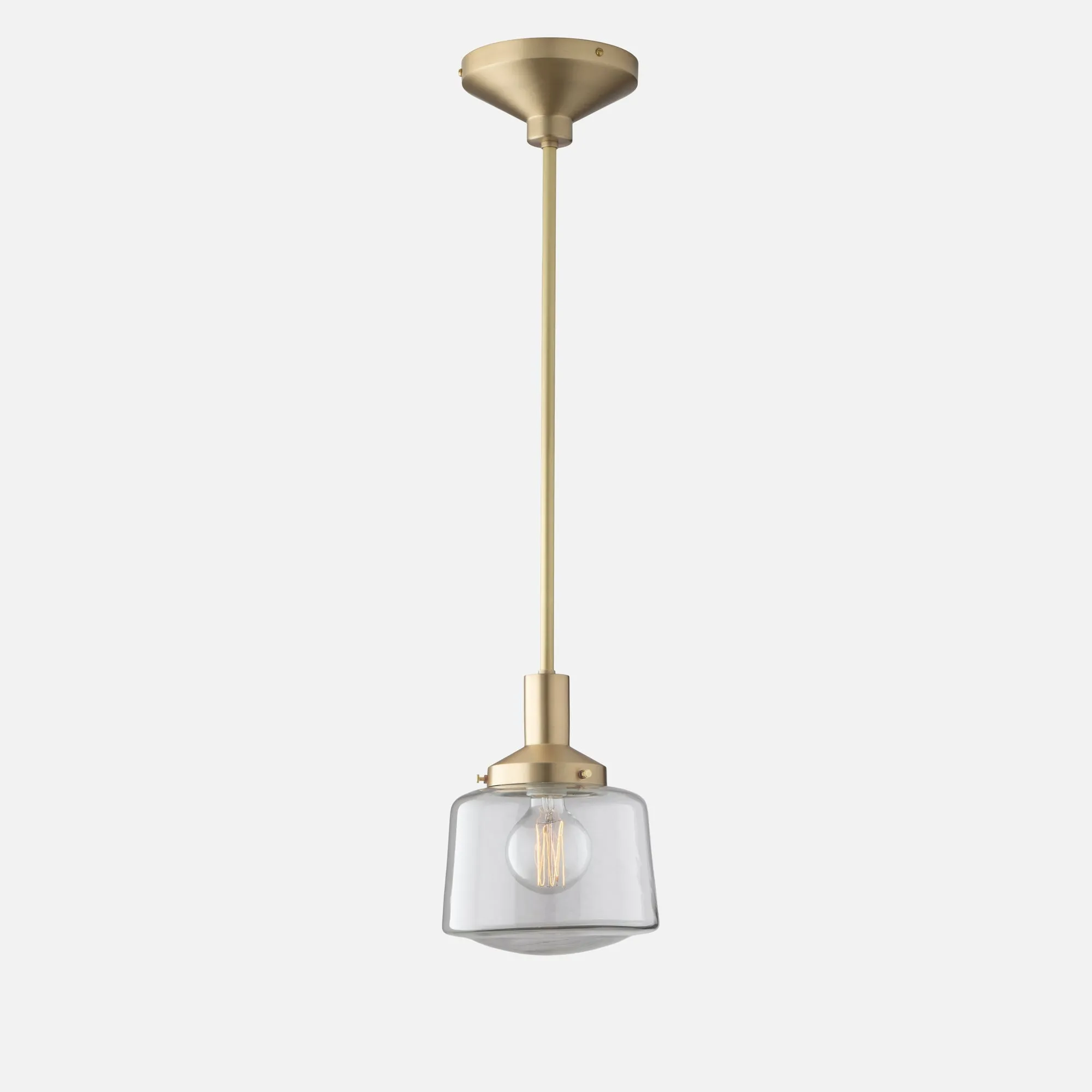 Otto 4" Rod Pendant - Valuted