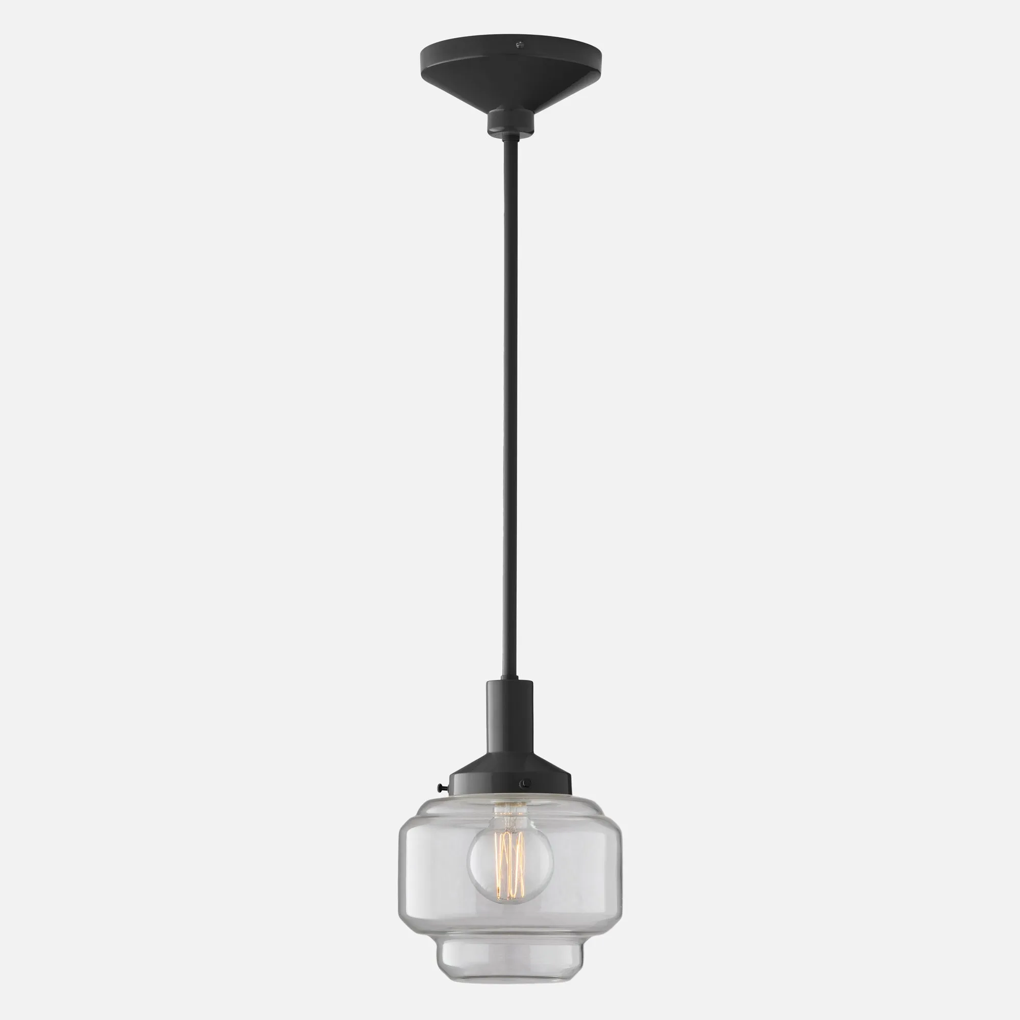 Otto 4" Rod Pendant - Valuted