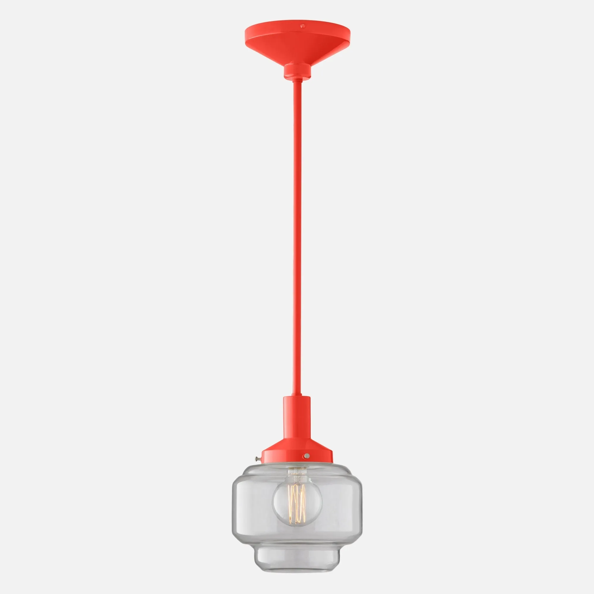 Otto 4" Rod Pendant - Valuted