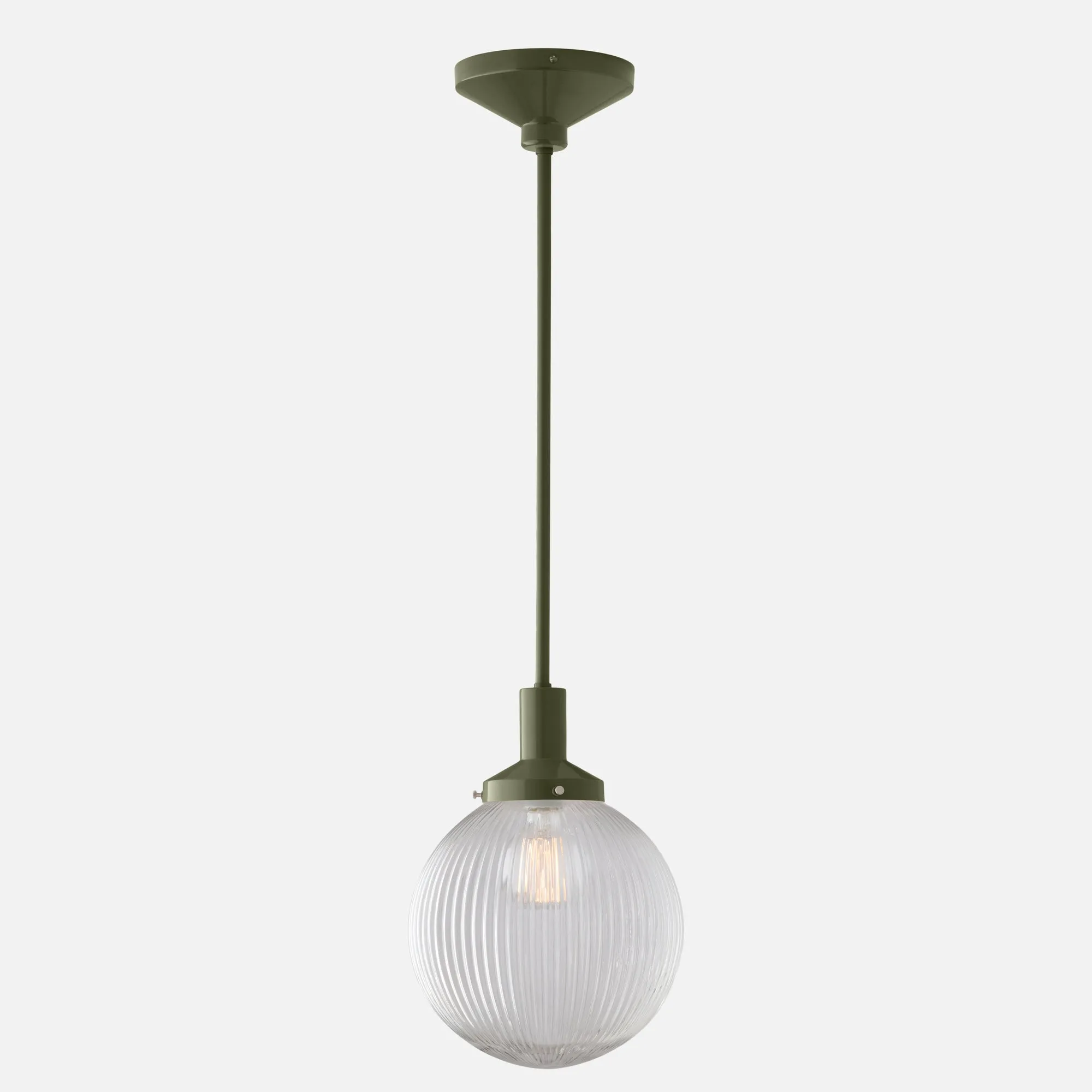 Otto 4" Rod Pendant - Valuted