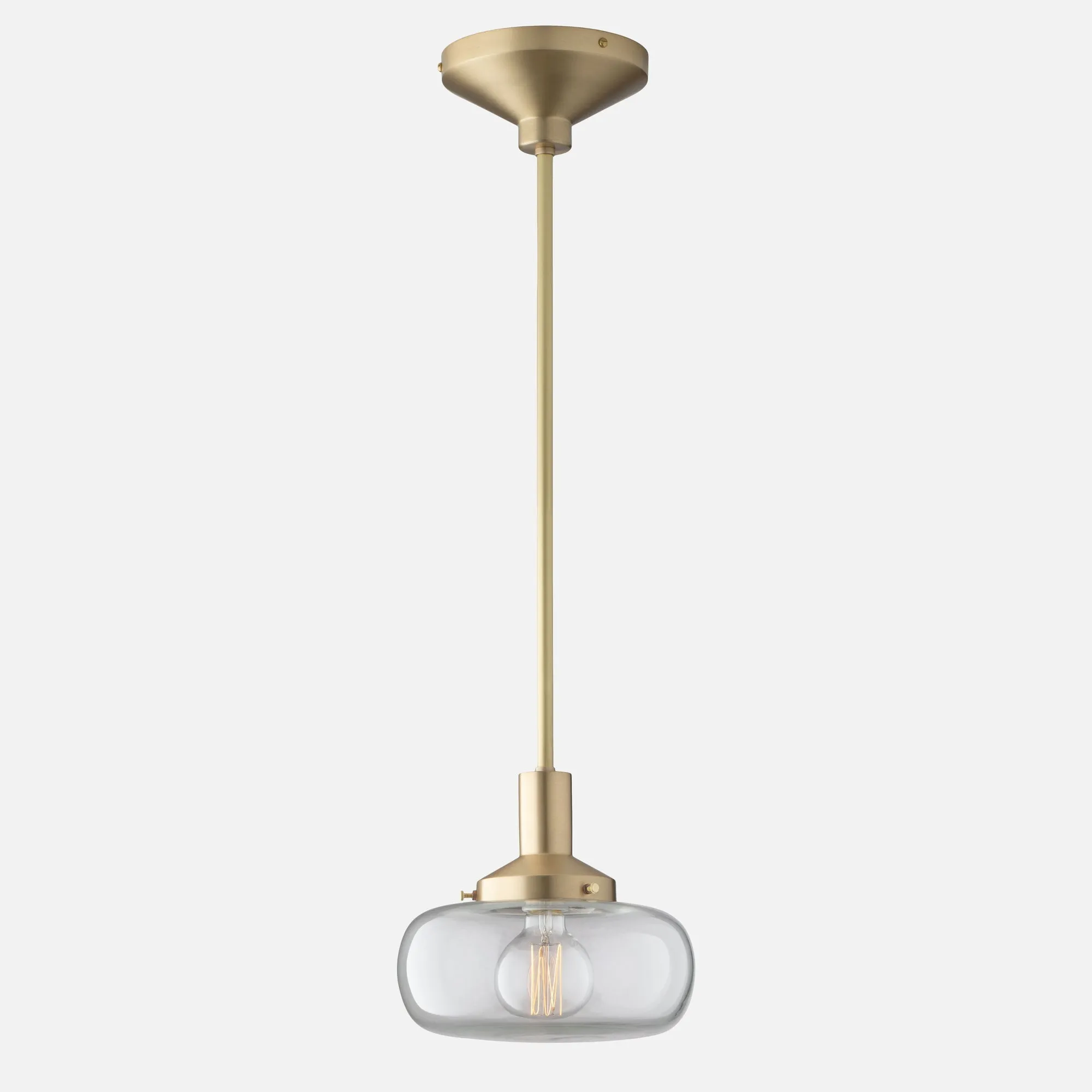 Otto 4" Rod Pendant - Valuted