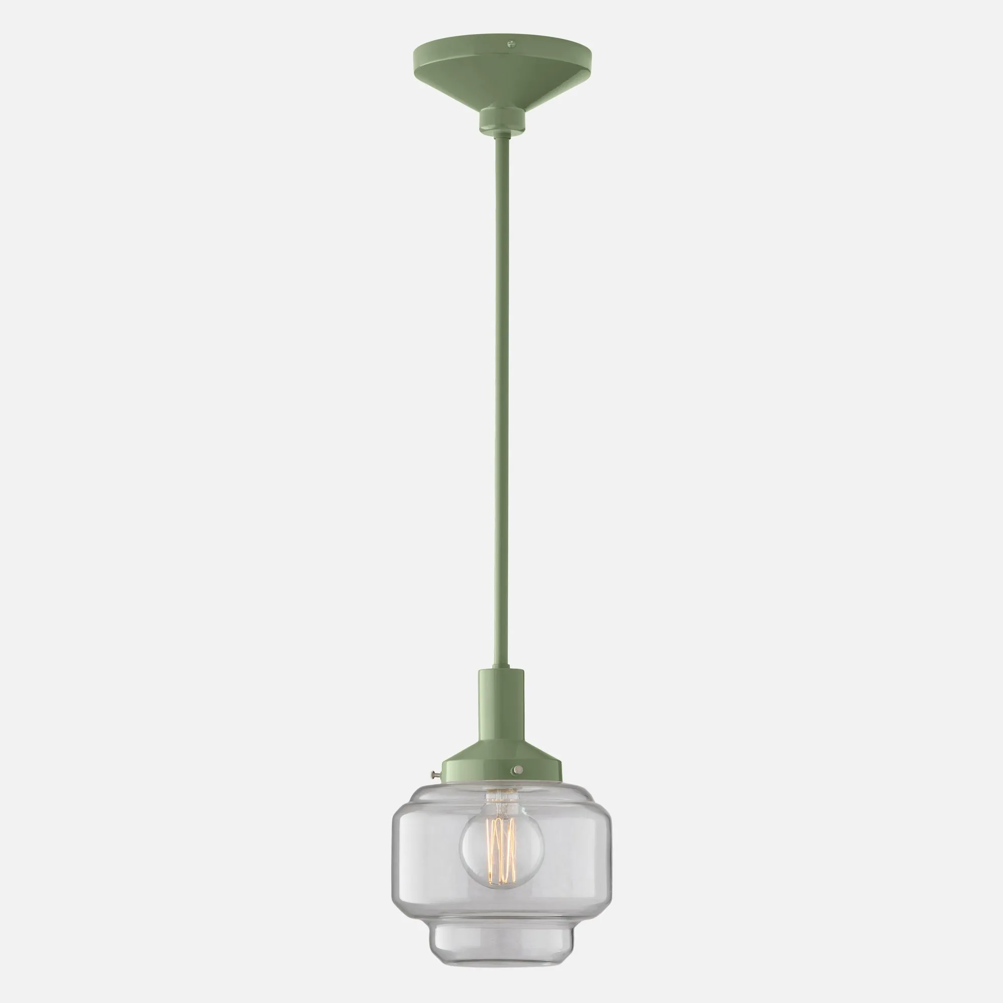 Otto 4" Rod Pendant - Valuted