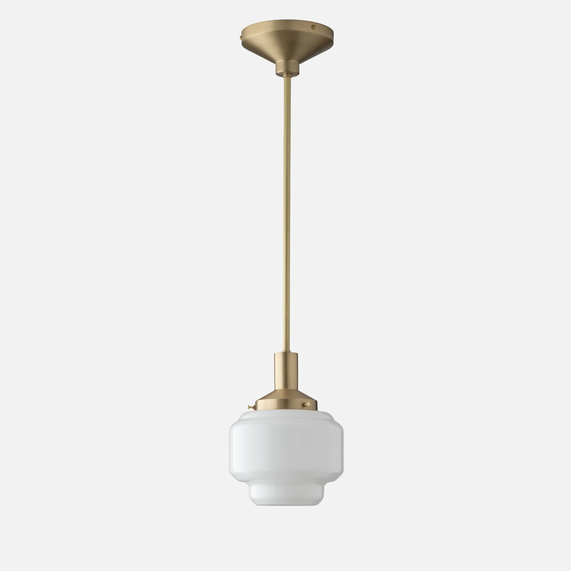 Otto 4" Rod Pendant - Valuted