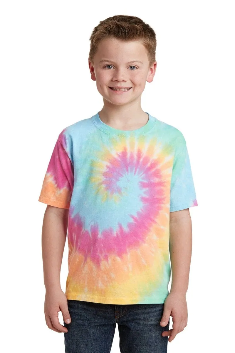 Port & Company ®  - Youth Tie-Dye Tee. PC147Y, Basic Colors