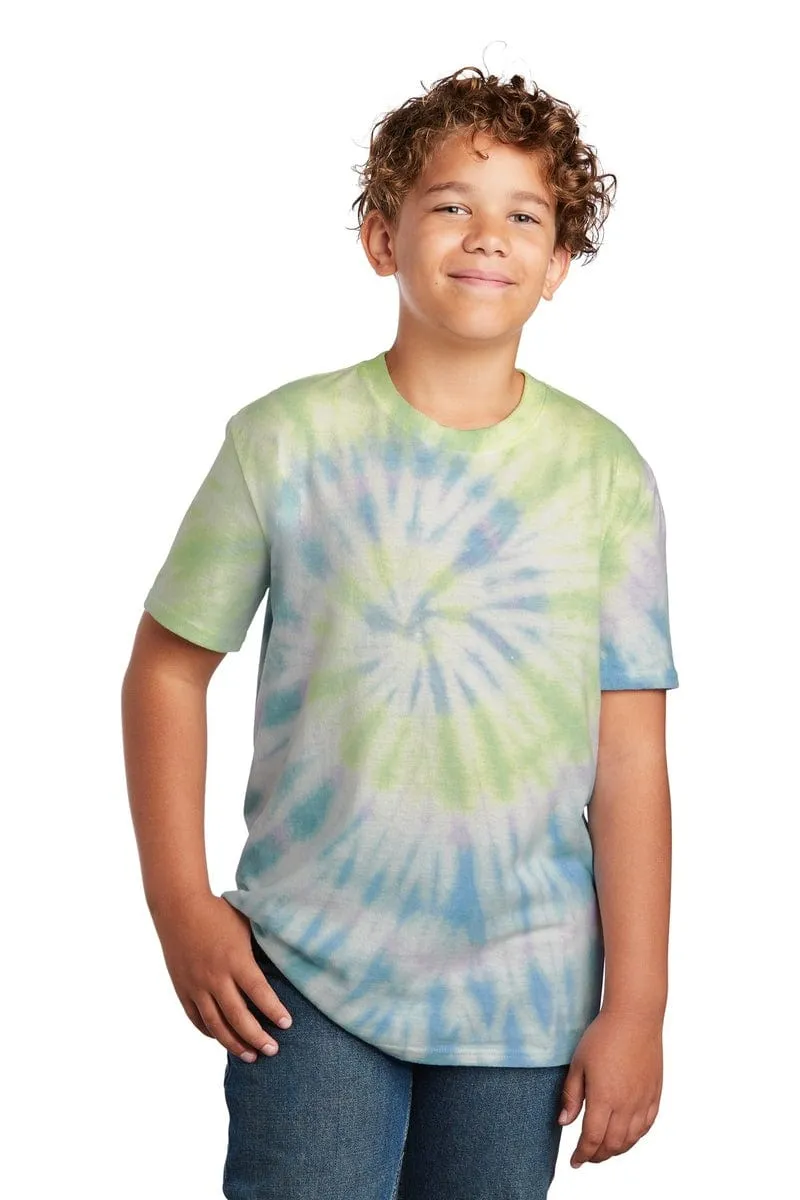 Port & Company ®  - Youth Tie-Dye Tee. PC147Y, Basic Colors