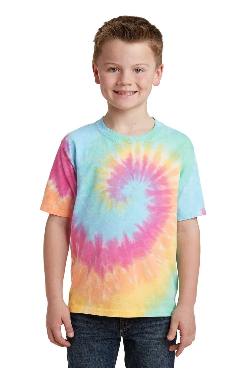 Port & Company ®  - Youth Tie-Dye Tee. PC147Y, Basic Colors