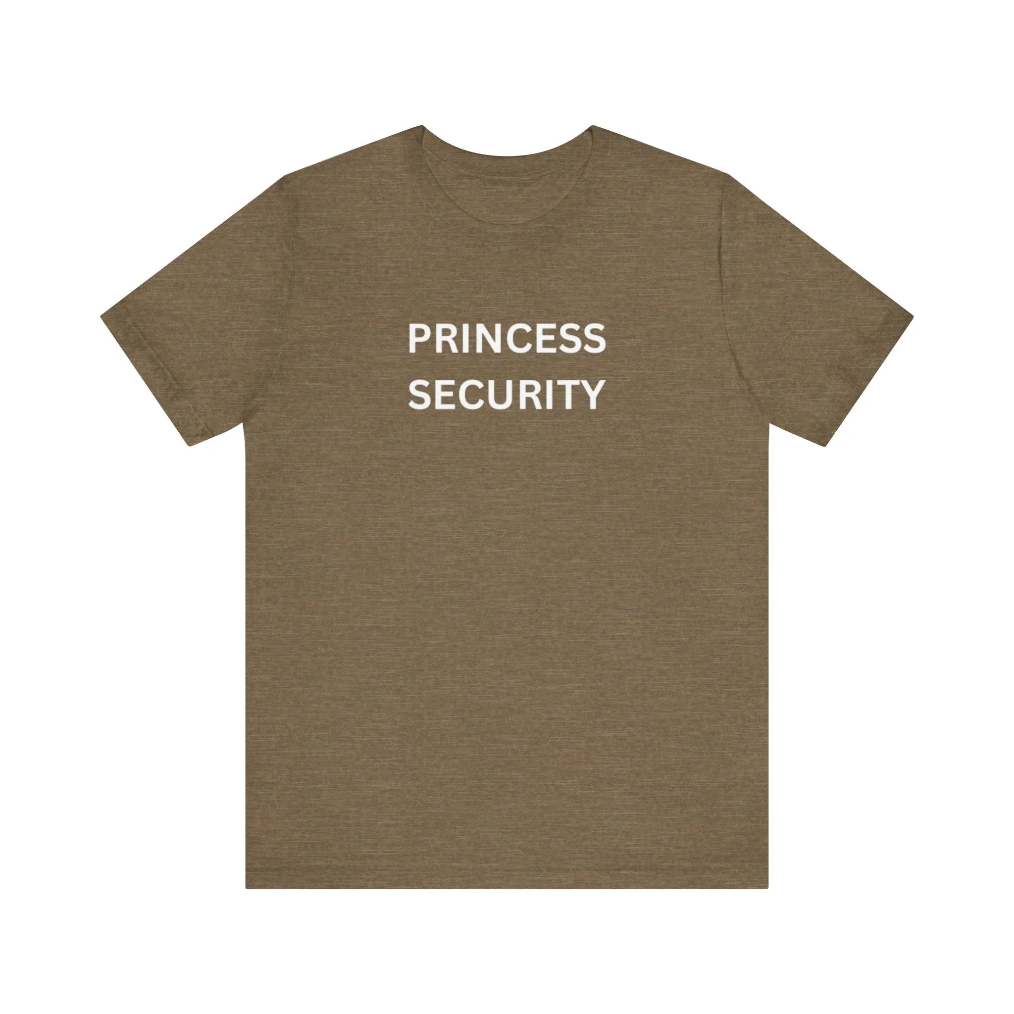 Princess Security Unisex Jersey Short Sleeve Tee