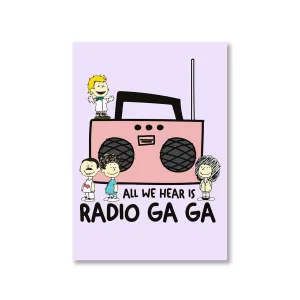 Queen Poster - Radio Ga Ga