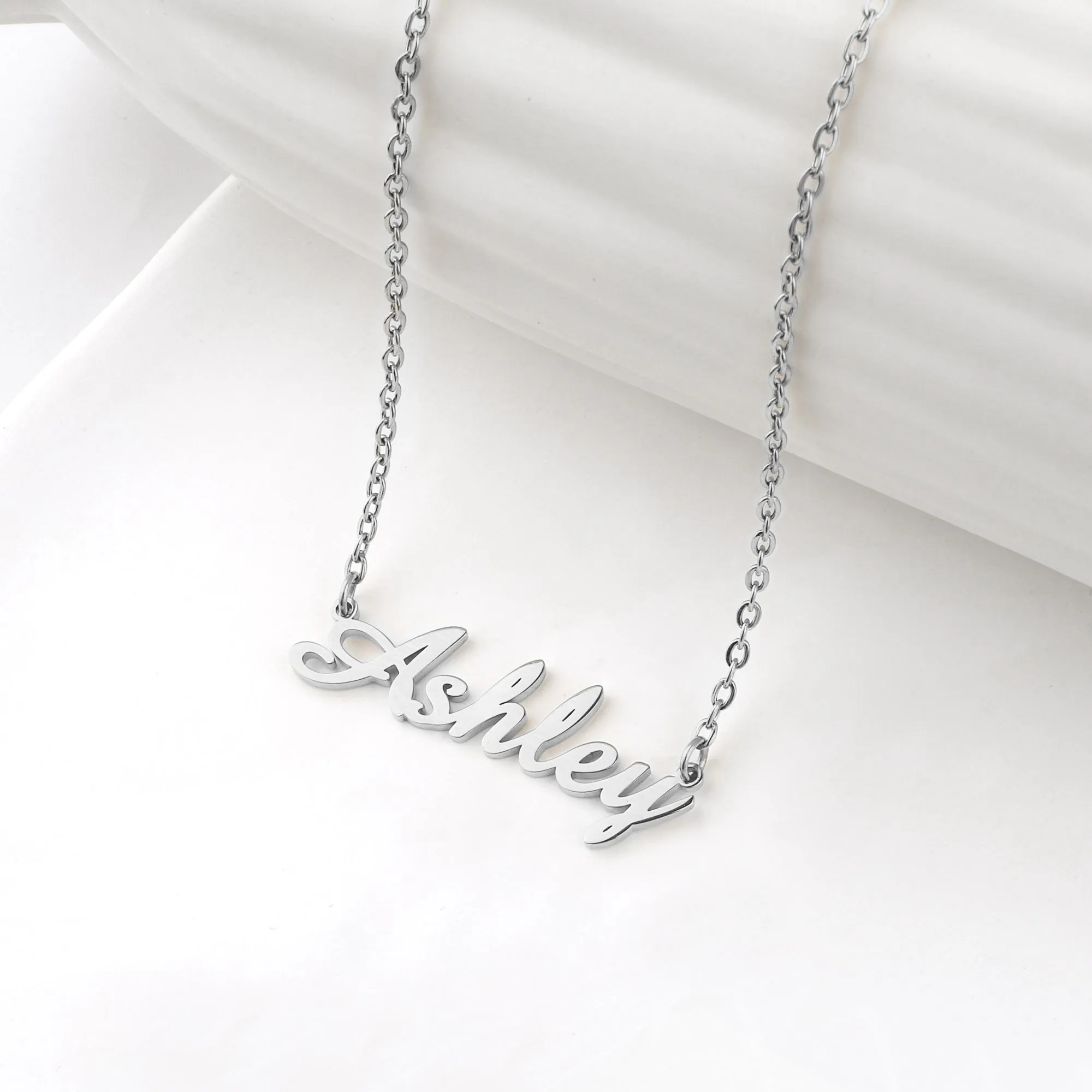 Quill Name Necklace