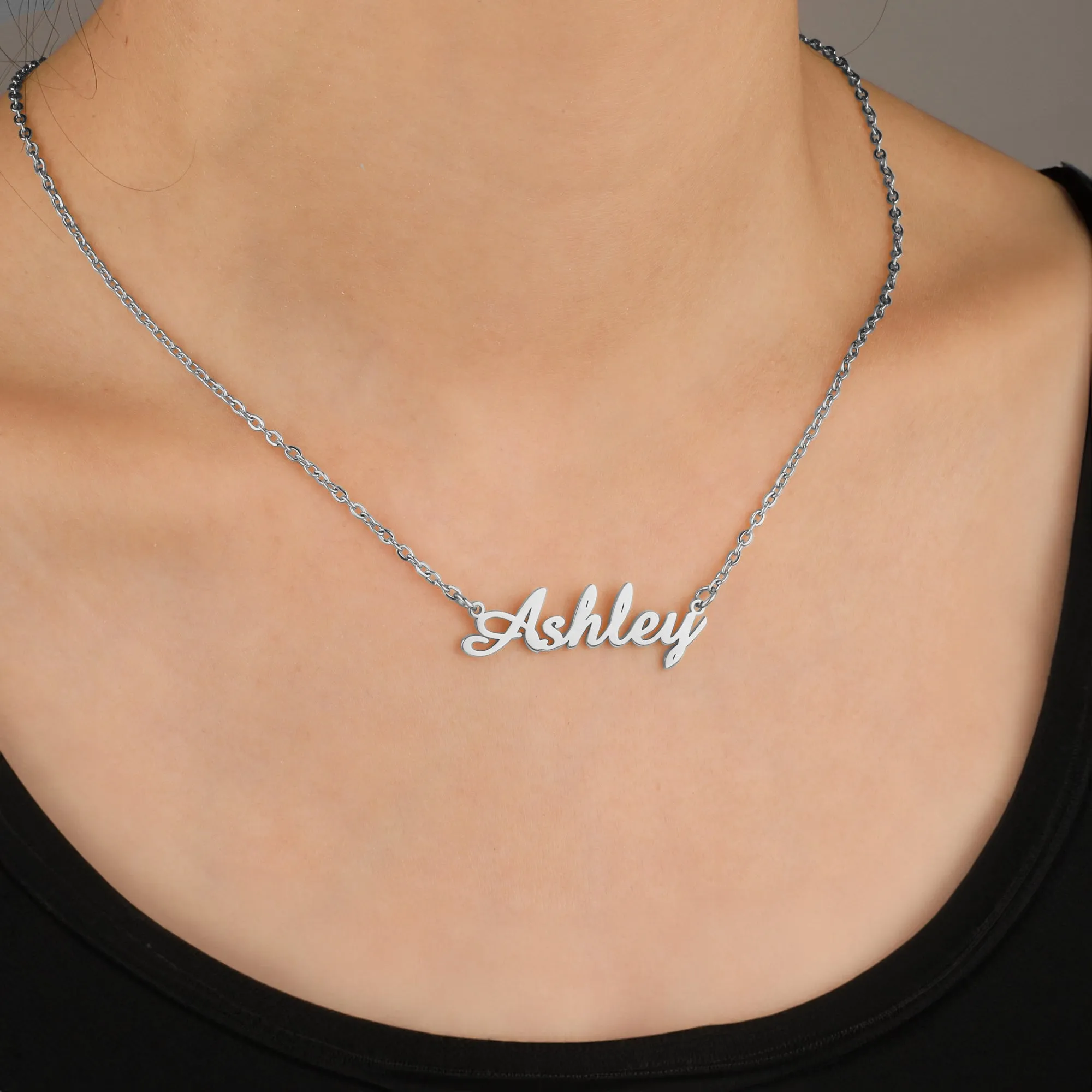 Quill Name Necklace