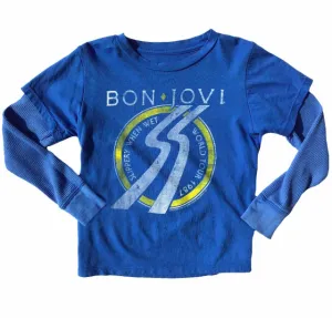 Rowdy Sprout - Bon Jovi Twofer in Royal Blue