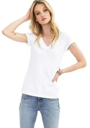 Short Sleeve V-Neck Tee