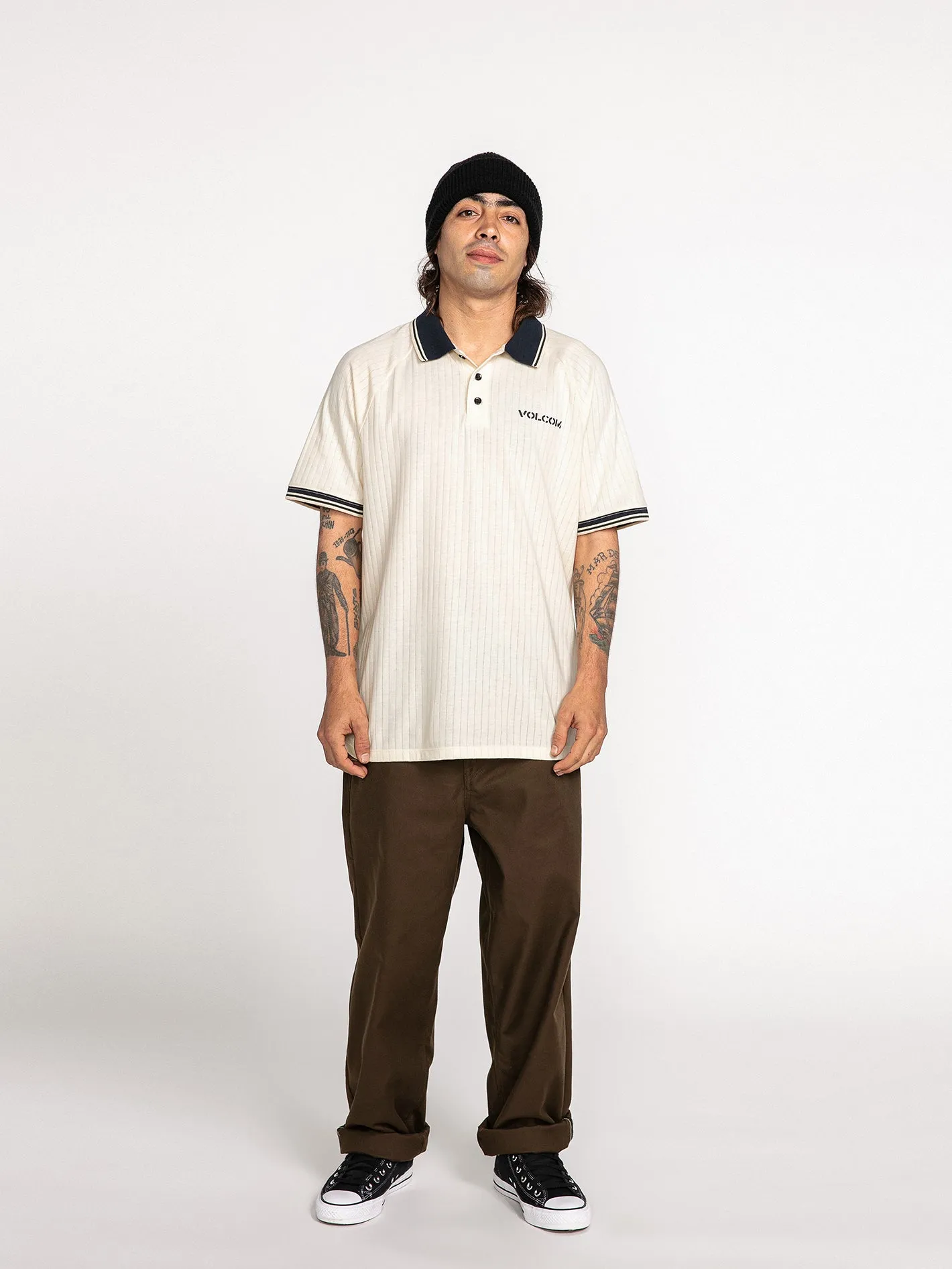 Skate Vitals Chris Pfanner Short Sleeve Shirt - White Flash