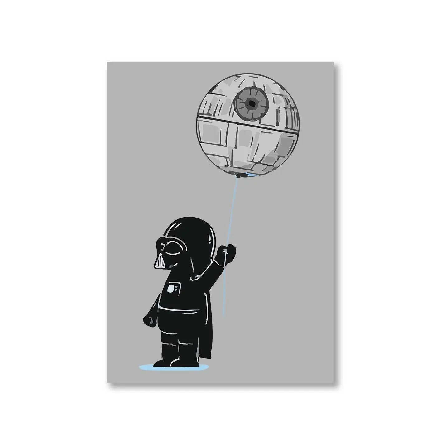 Star Wars Poster - Darth's Balloon