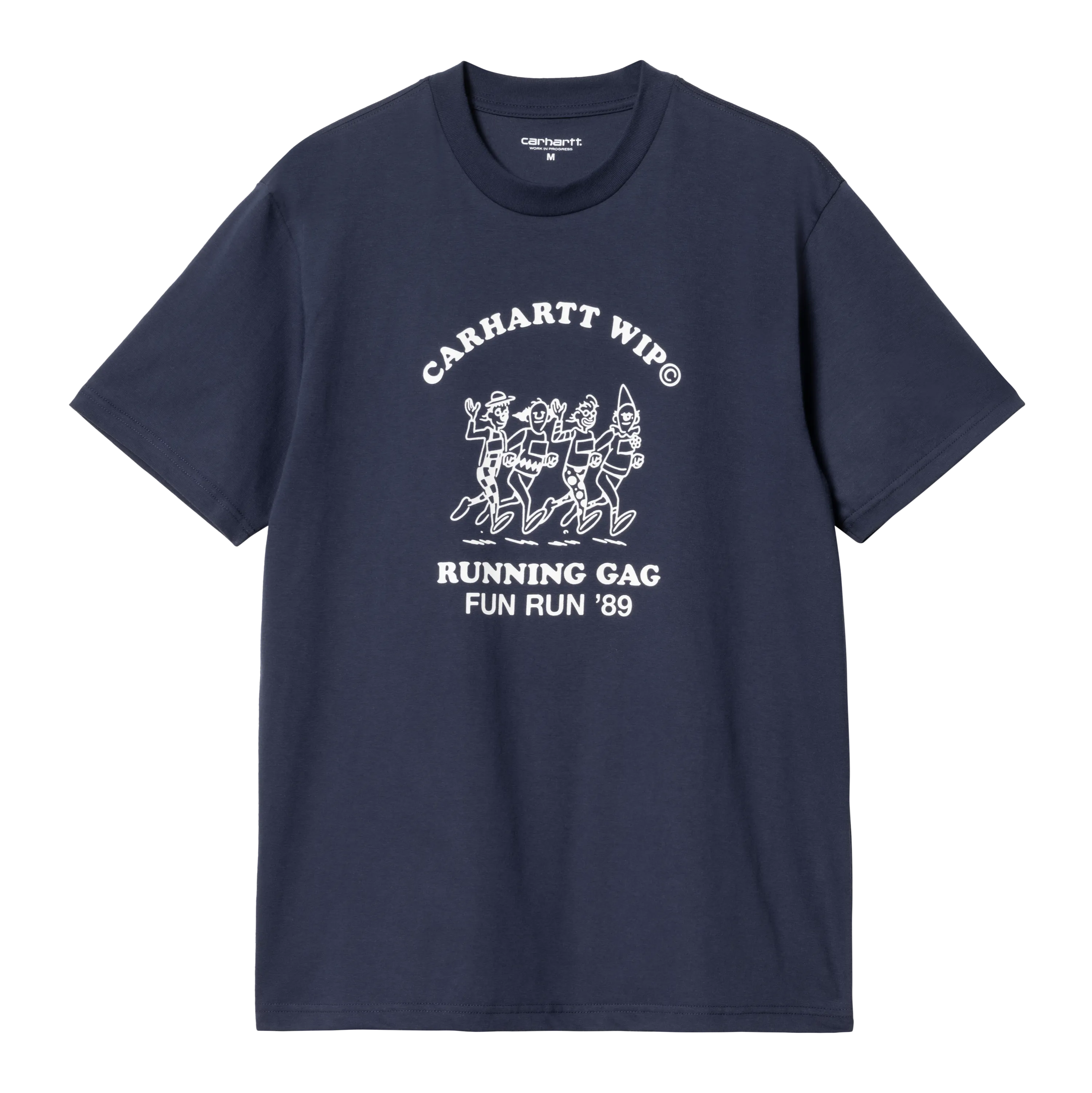 TEE SHIRT FUN RUN NAVY / CARHARTT WIP