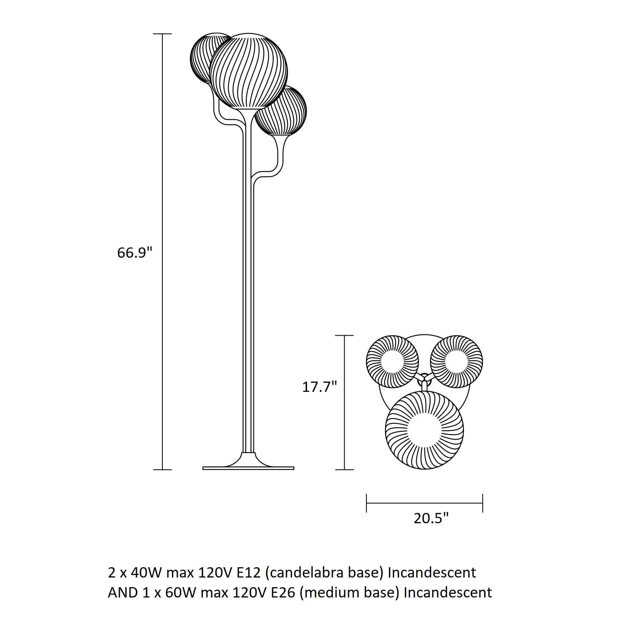 Tee STL3 Outdoor Floor Lamp