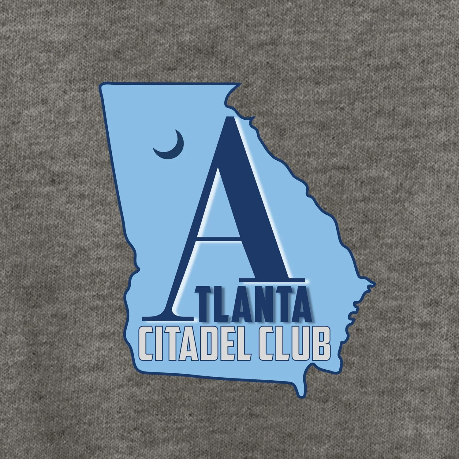 The Citadel, Atlanta Citadel Club, Women’s V-Neck Tee Shirt