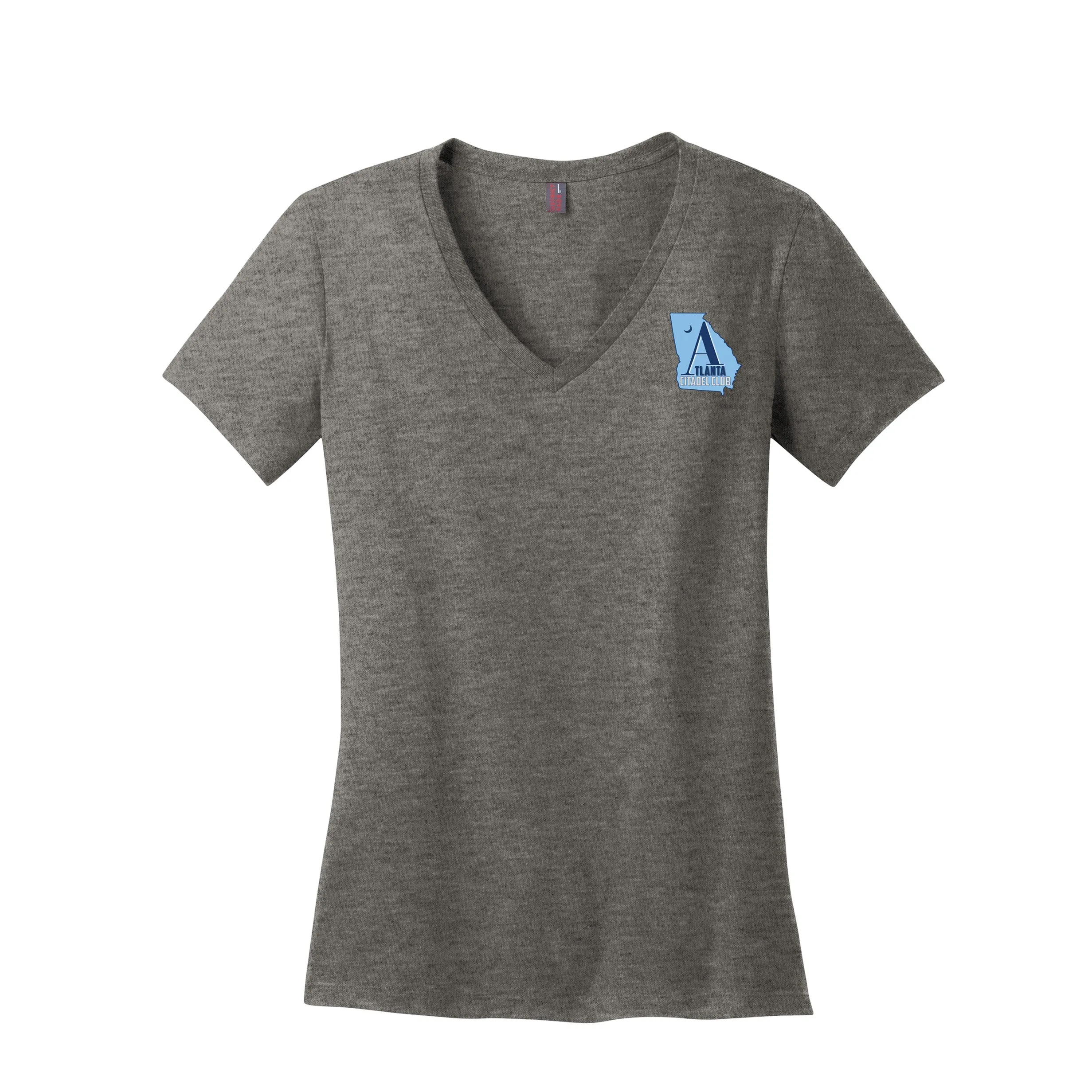 The Citadel, Atlanta Citadel Club, Women’s V-Neck Tee Shirt