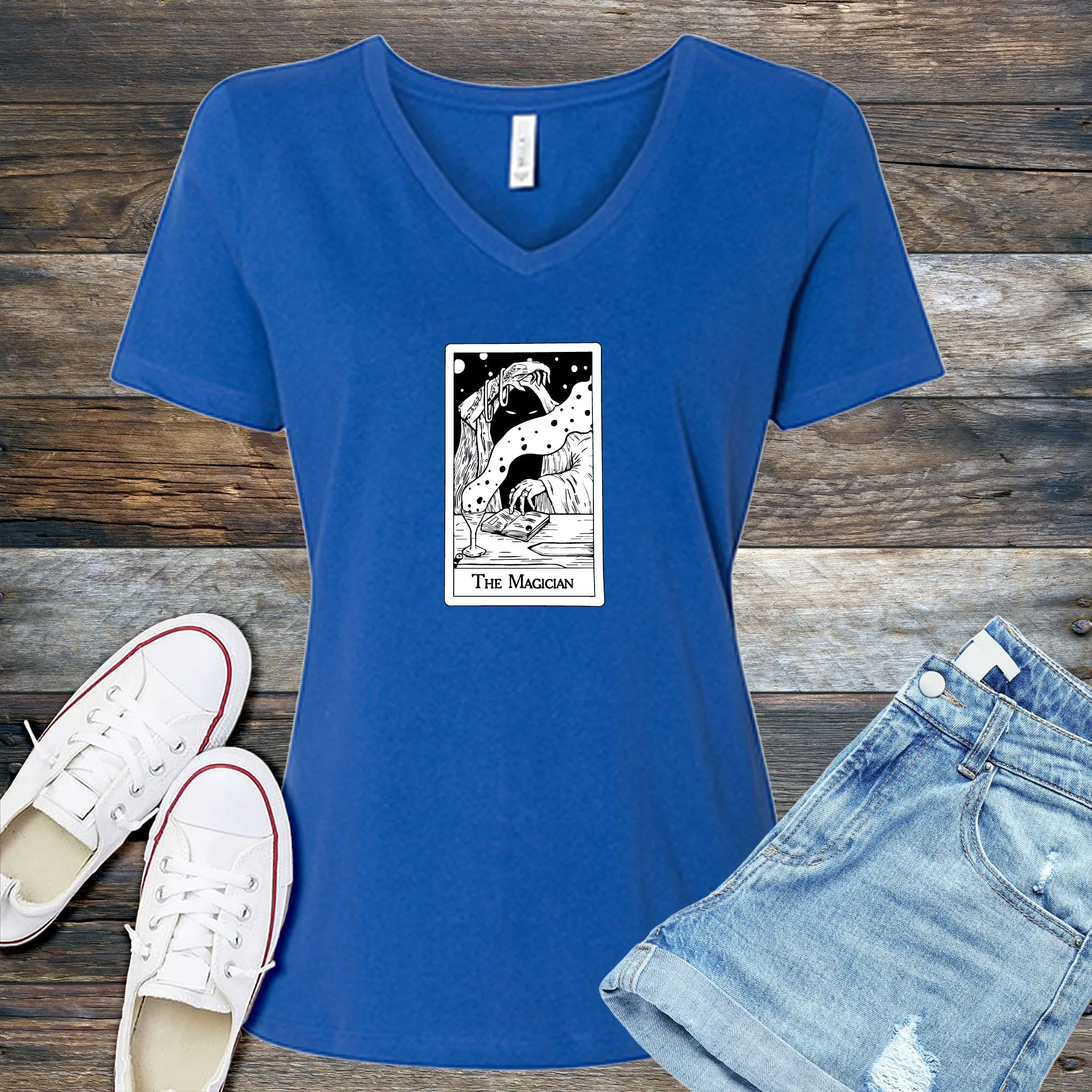 The Magician Tarot V-Neck