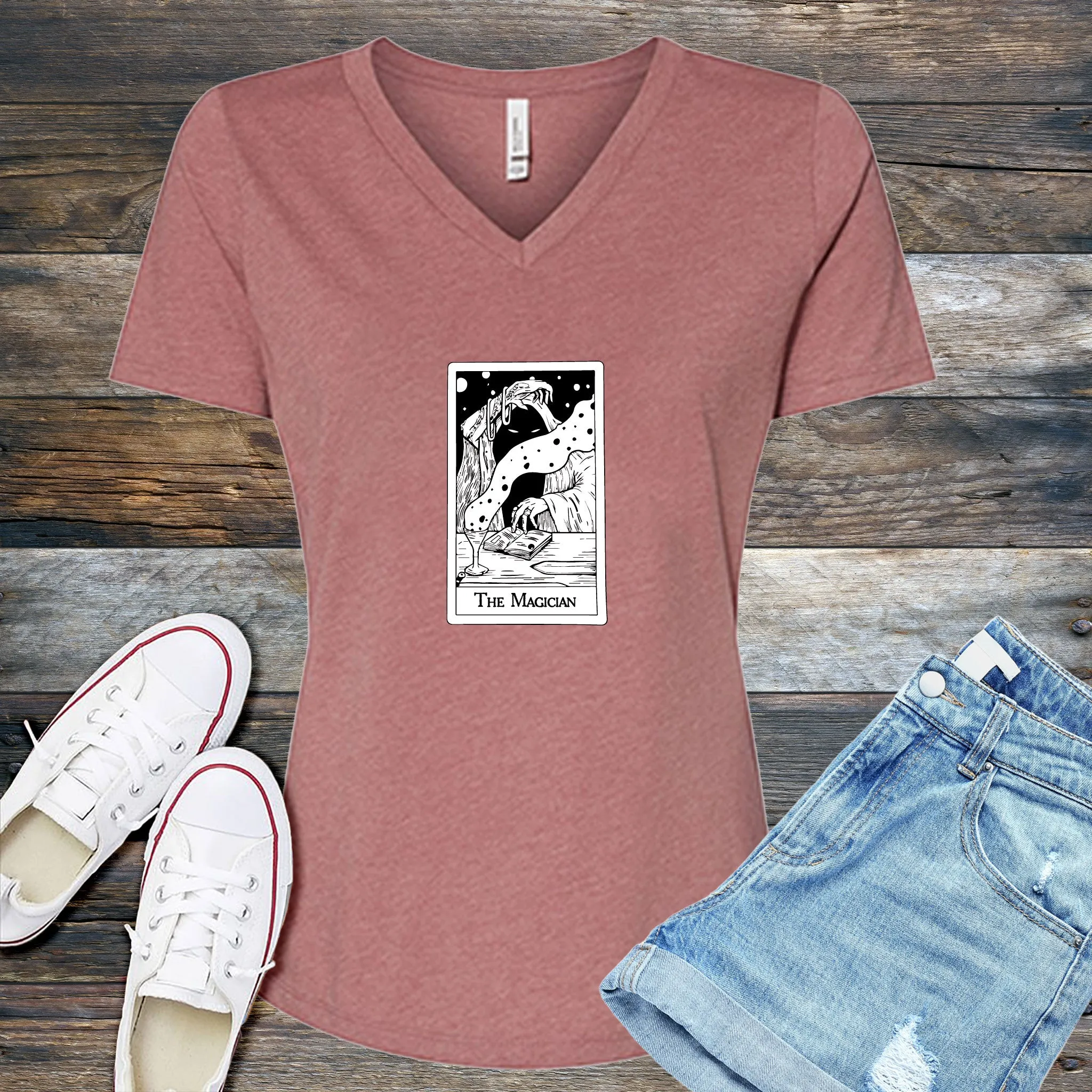 The Magician Tarot V-Neck