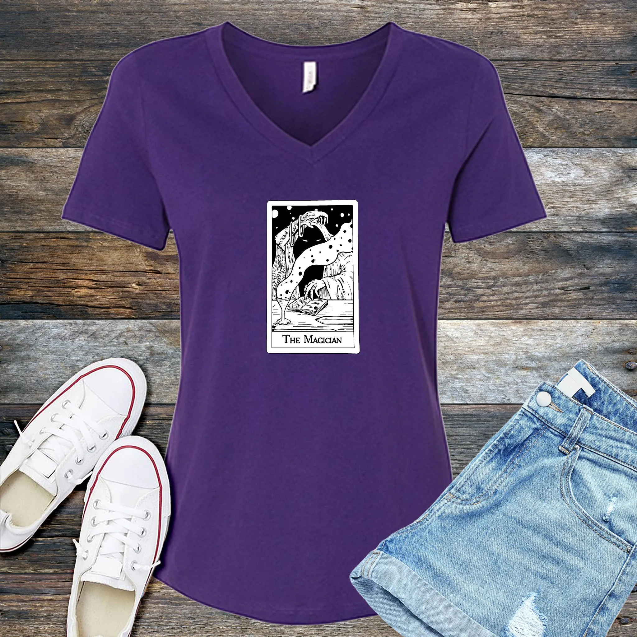 The Magician Tarot V-Neck