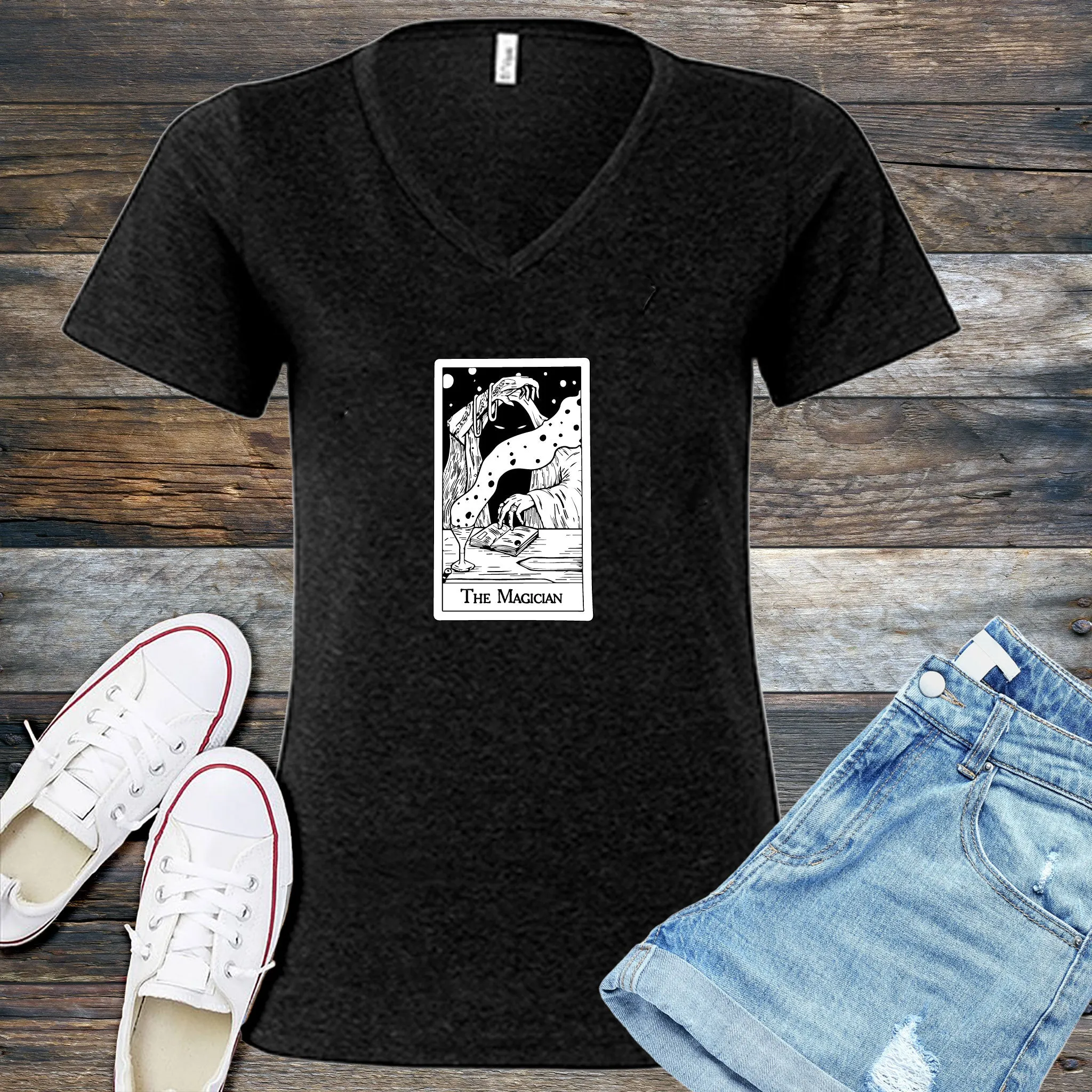 The Magician Tarot V-Neck