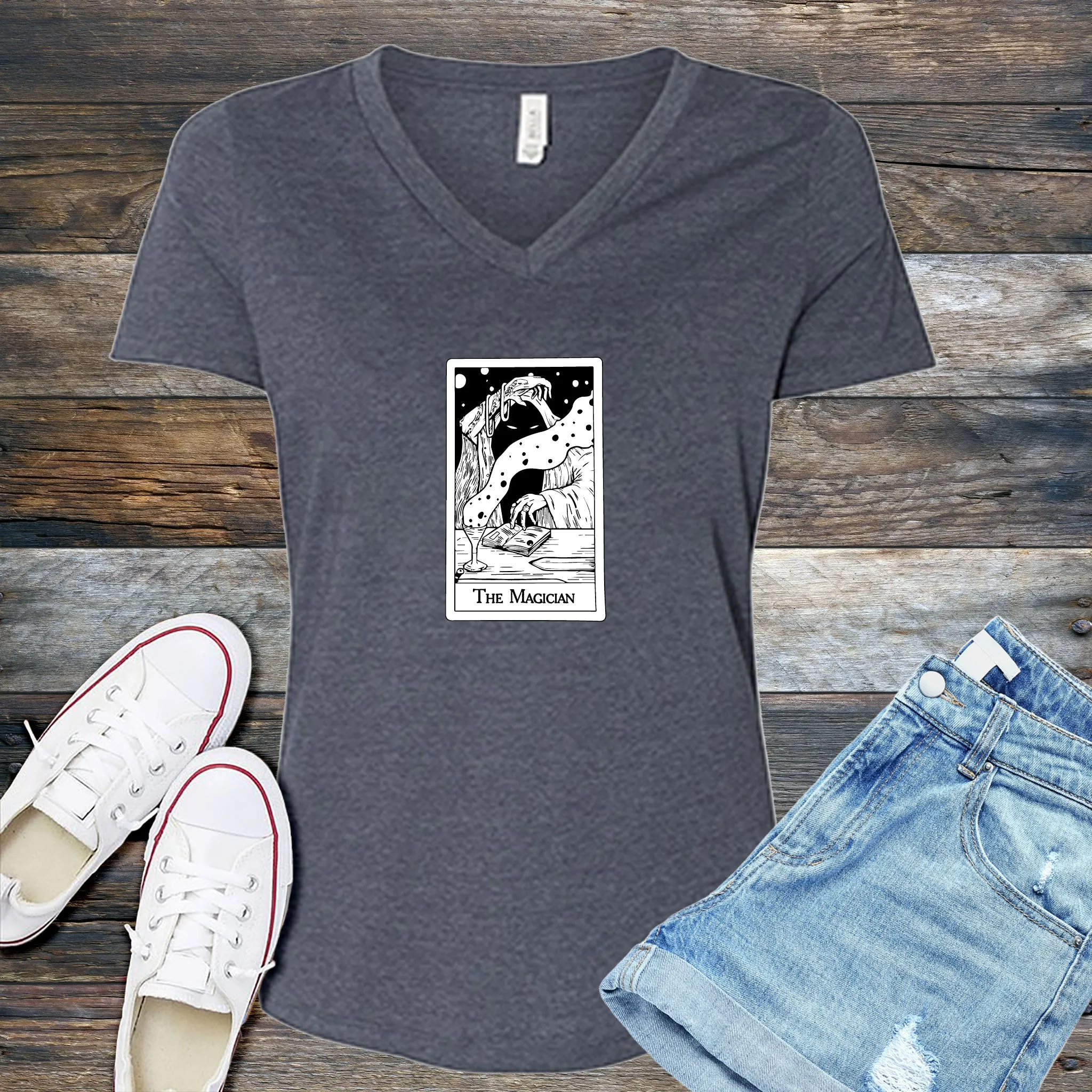 The Magician Tarot V-Neck