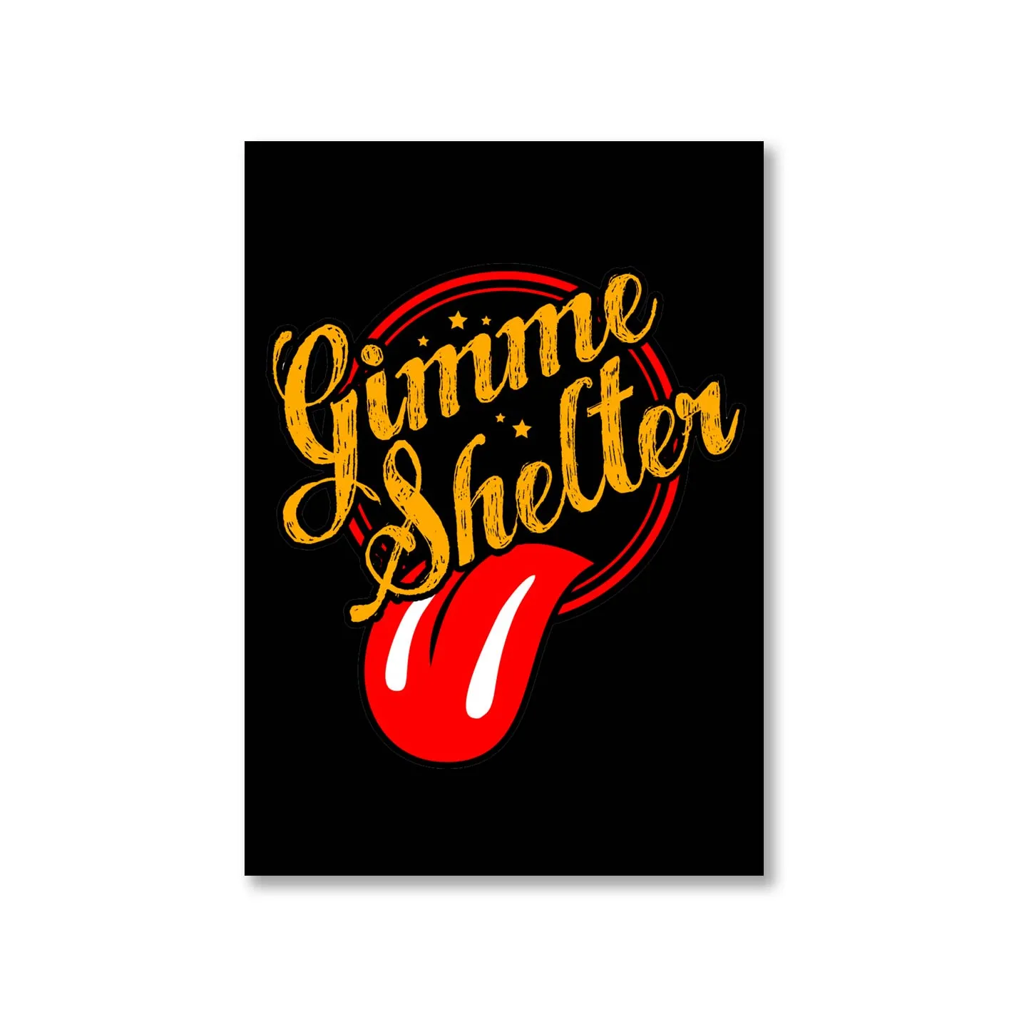 The Rolling Stones Poster - Gimme Shelter