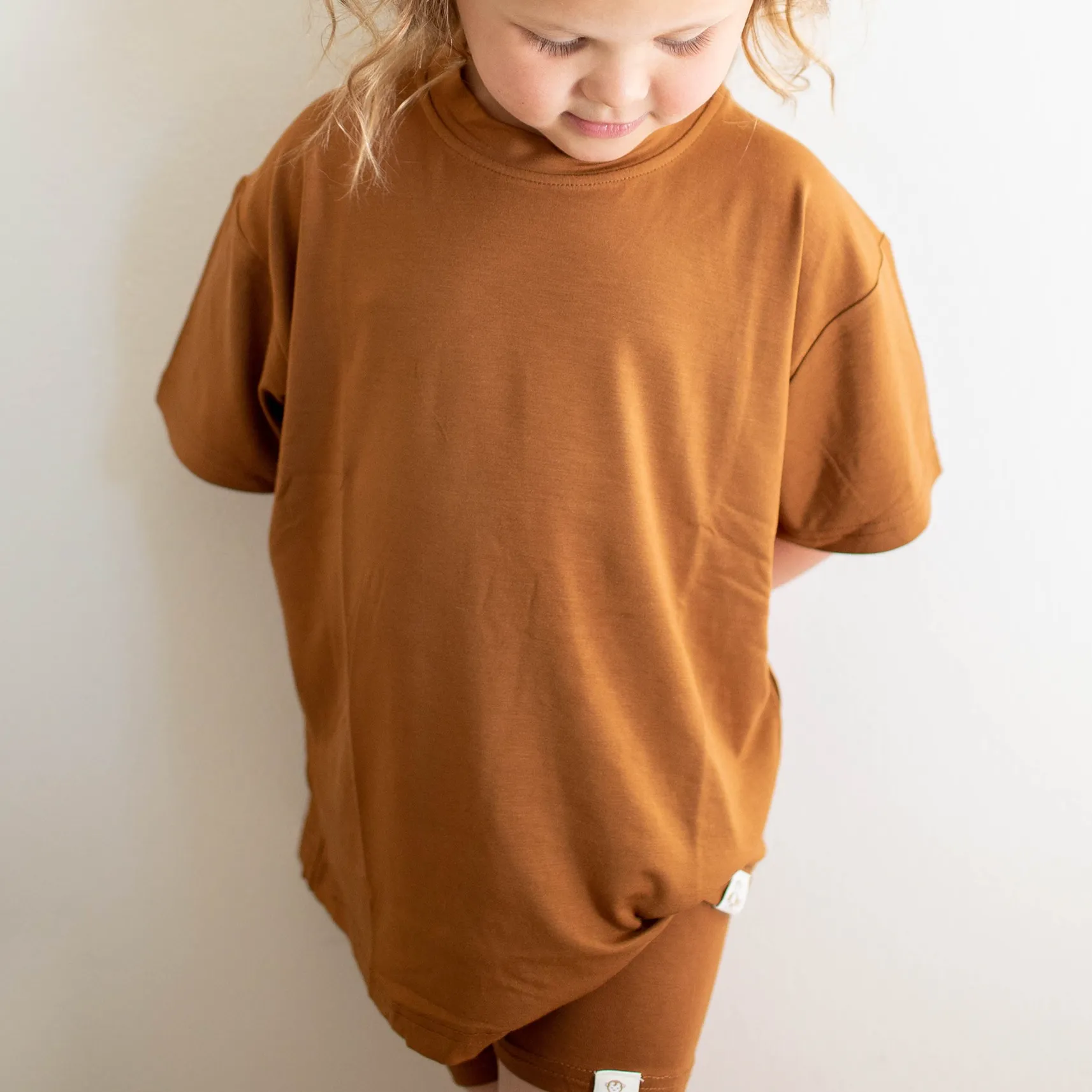 Toffee Toddler Oversized Short Sleeve T-shirt