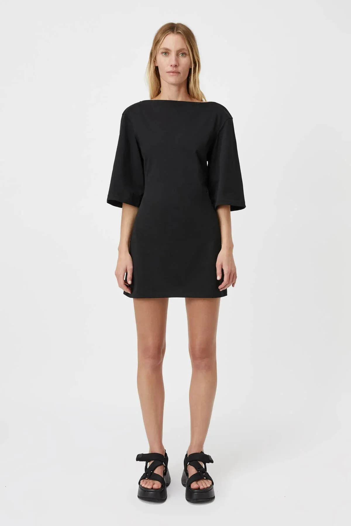 Twyla Tee Dress Black