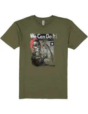 U.S. Army Rosie the Riveter Women's Army Corps Historical Tee