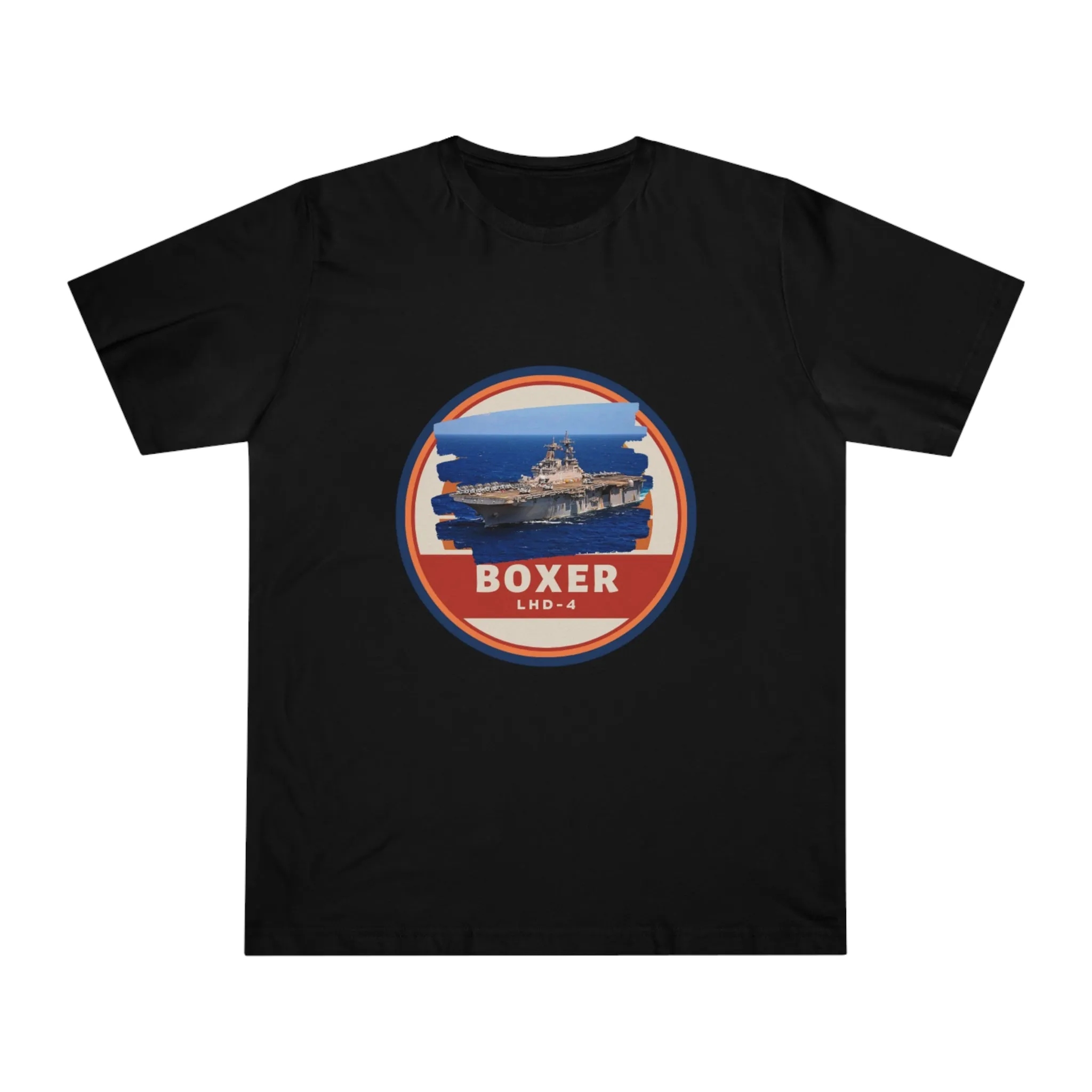 USS Boxer LHD-4 United States Ships POD Unisex Deluxe T-shirt