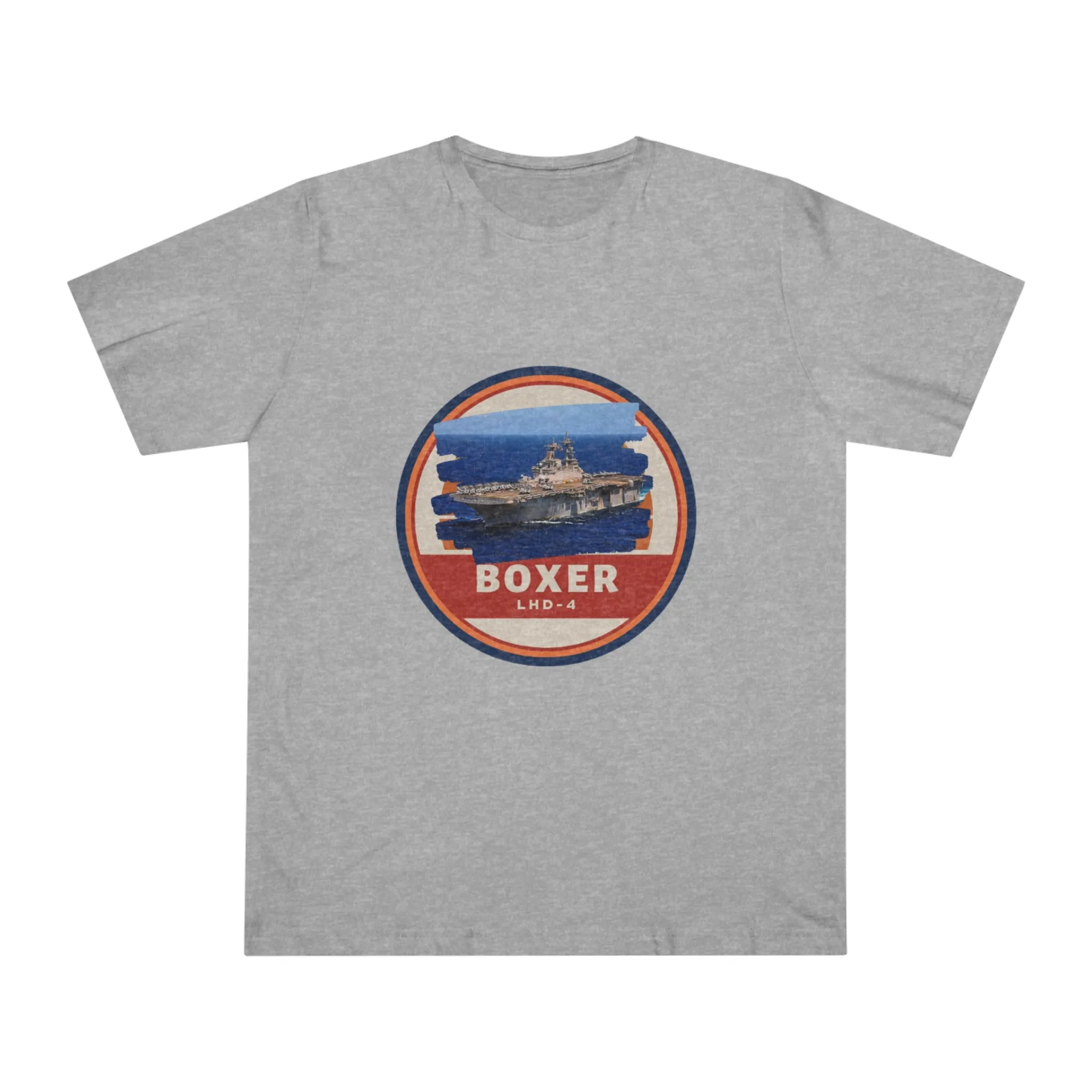 USS Boxer LHD-4 United States Ships POD Unisex Deluxe T-shirt